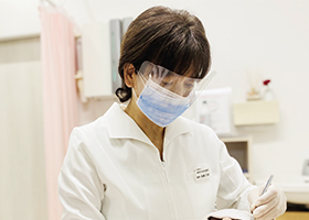 治療終了後、メンテナンス